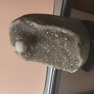 Amethyst  cut base crystal